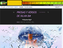 Tablet Screenshot of belenprosayverso.boosterblog.es