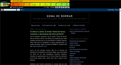 Desktop Screenshot of gomadeborrar.boosterblog.es