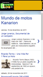 Mobile Screenshot of mundodemotoskanarion.boosterblog.es