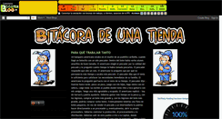 Desktop Screenshot of bitacoradeunatienda.boosterblog.es