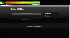 Desktop Screenshot of bikinideldia.boosterblog.es