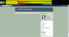 Desktop Screenshot of elblogdecesarblanco.boosterblog.es