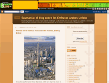 Tablet Screenshot of eaumania.boosterblog.es
