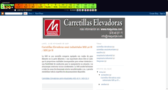 Desktop Screenshot of carretillas-elevadoras.boosterblog.es