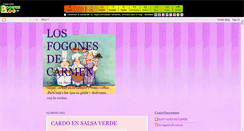 Desktop Screenshot of losfogonesdecarmen.boosterblog.es