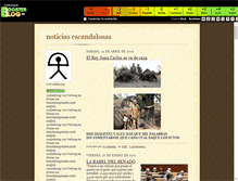 Tablet Screenshot of noticiasinmorales.boosterblog.es