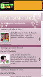 Mobile Screenshot of mellamolola.boosterblog.es