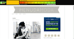 Desktop Screenshot of menudamoda.boosterblog.es