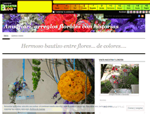 Tablet Screenshot of floreriaannafiori.boosterblog.es