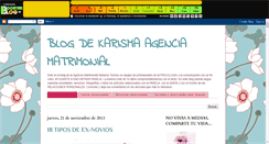 Desktop Screenshot of karisma.boosterblog.es