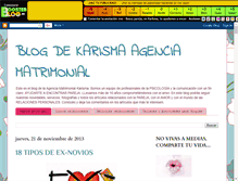 Tablet Screenshot of karisma.boosterblog.es