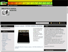Tablet Screenshot of moratin.boosterblog.es