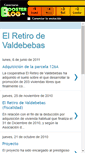 Mobile Screenshot of elretirodevaldebebas.boosterblog.es