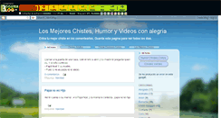 Desktop Screenshot of alegria.boosterblog.es