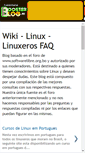 Mobile Screenshot of linuxeros.boosterblog.es