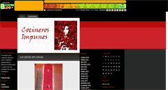 Desktop Screenshot of cocinerosimpunes.boosterblog.es