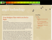 Tablet Screenshot of angeltechnology.boosterblog.es