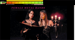 Desktop Screenshot of femalemetalbands.boosterblog.es