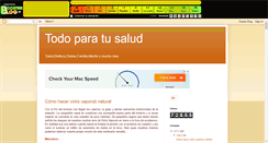 Desktop Screenshot of cuerpoalmaysalud.boosterblog.es