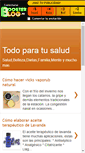 Mobile Screenshot of cuerpoalmaysalud.boosterblog.es
