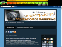 Tablet Screenshot of generaciondemarketing.boosterblog.es
