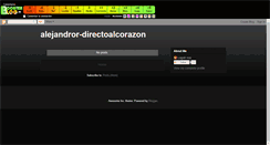 Desktop Screenshot of directoalcorazon.boosterblog.es