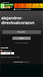 Mobile Screenshot of directoalcorazon.boosterblog.es
