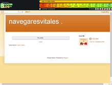 Tablet Screenshot of navegares.boosterblog.es