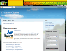 Tablet Screenshot of cruceros.boosterblog.es