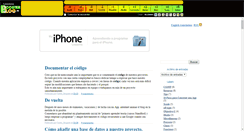 Desktop Screenshot of myiphonelessons.boosterblog.es