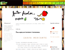 Tablet Screenshot of frutofrivolo.boosterblog.es