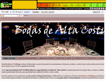 Tablet Screenshot of exclusiveweddings.boosterblog.es
