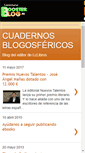 Mobile Screenshot of cuadernosblogosfericos.boosterblog.es