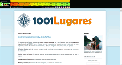 Desktop Screenshot of 1001lugares.boosterblog.es