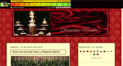 Desktop Screenshot of dinastiasreales.boosterblog.es