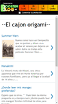 Mobile Screenshot of elcajonorigami.boosterblog.es