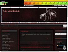 Tablet Screenshot of laandanaa.boosterblog.es