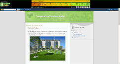 Desktop Screenshot of cooperativafuncionsocial.boosterblog.es