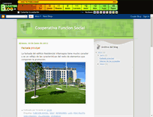 Tablet Screenshot of cooperativafuncionsocial.boosterblog.es