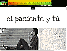 Tablet Screenshot of elpacienteytu.boosterblog.es