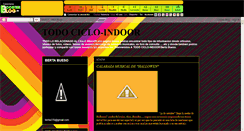 Desktop Screenshot of cicloindoor.boosterblog.es