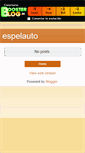 Mobile Screenshot of espelauto.boosterblog.es