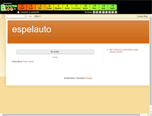 Tablet Screenshot of espelauto.boosterblog.es