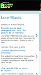 Mobile Screenshot of loor-music.boosterblog.es