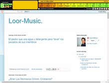 Tablet Screenshot of loor-music.boosterblog.es