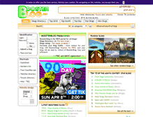 Tablet Screenshot of boosterblog.net