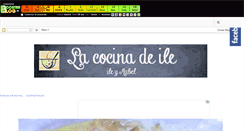 Desktop Screenshot of lacocinadeile.boosterblog.es