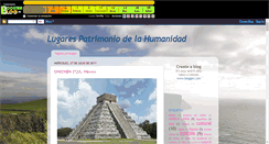Desktop Screenshot of lugaresunesco.boosterblog.es
