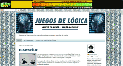 Desktop Screenshot of juegosdelogica.boosterblog.es