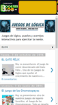 Mobile Screenshot of juegosdelogica.boosterblog.es